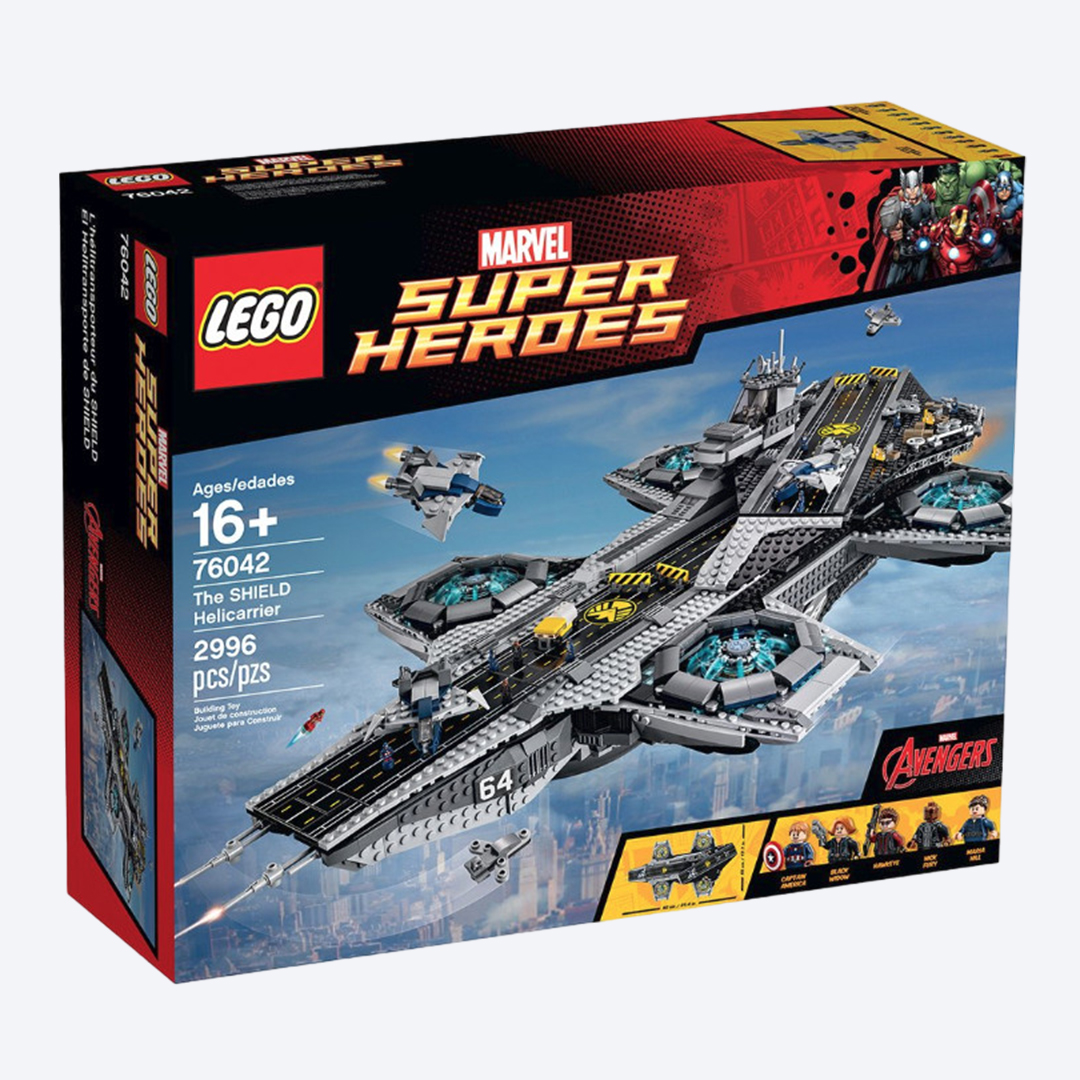 슈퍼히어로 어벤져스 쉴드 헬리케리어 76042 레고 LEGO